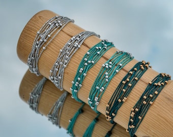 Cord Materials For Beaded Bracelets Beaded Cord Bracelet