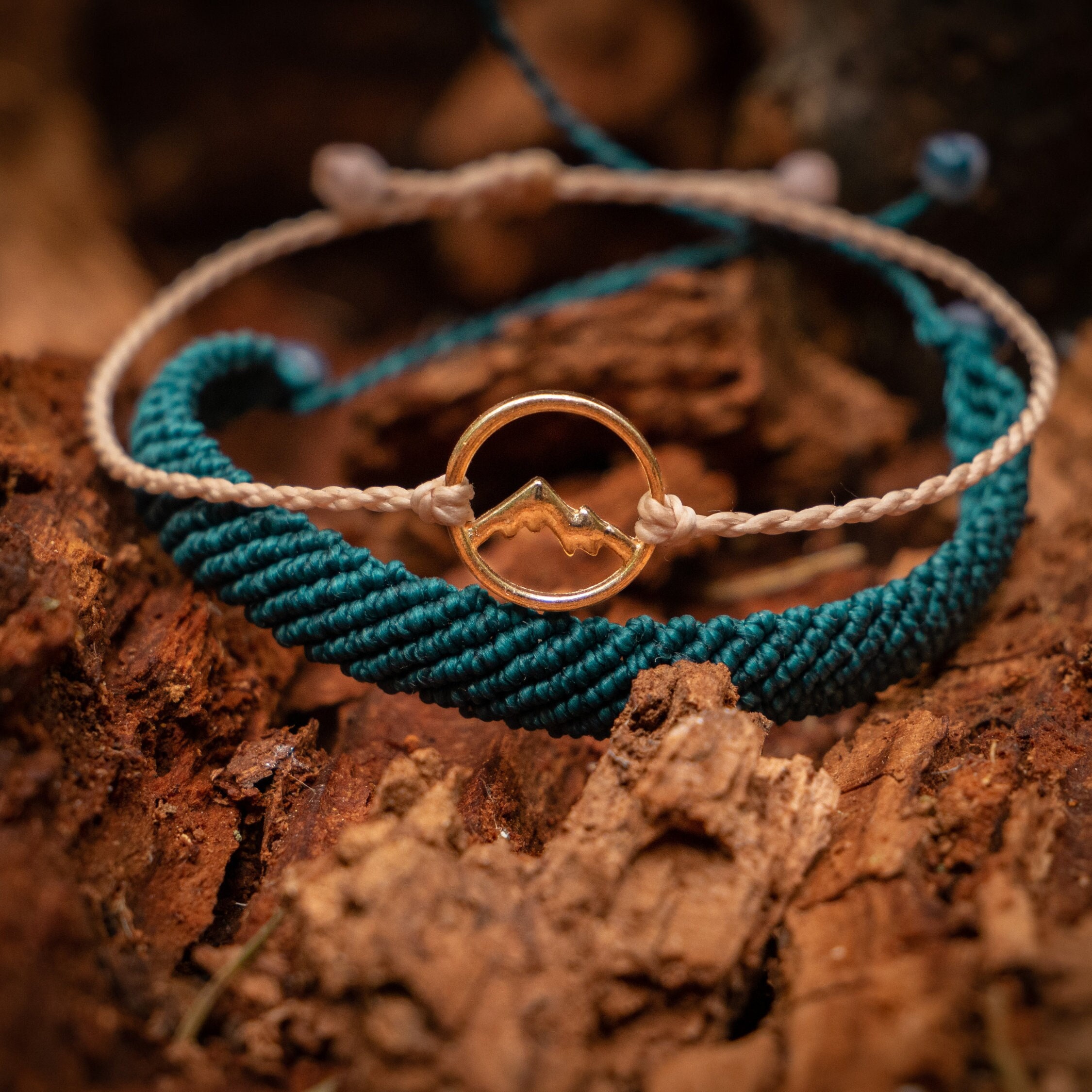 Mountain bangle Etsy