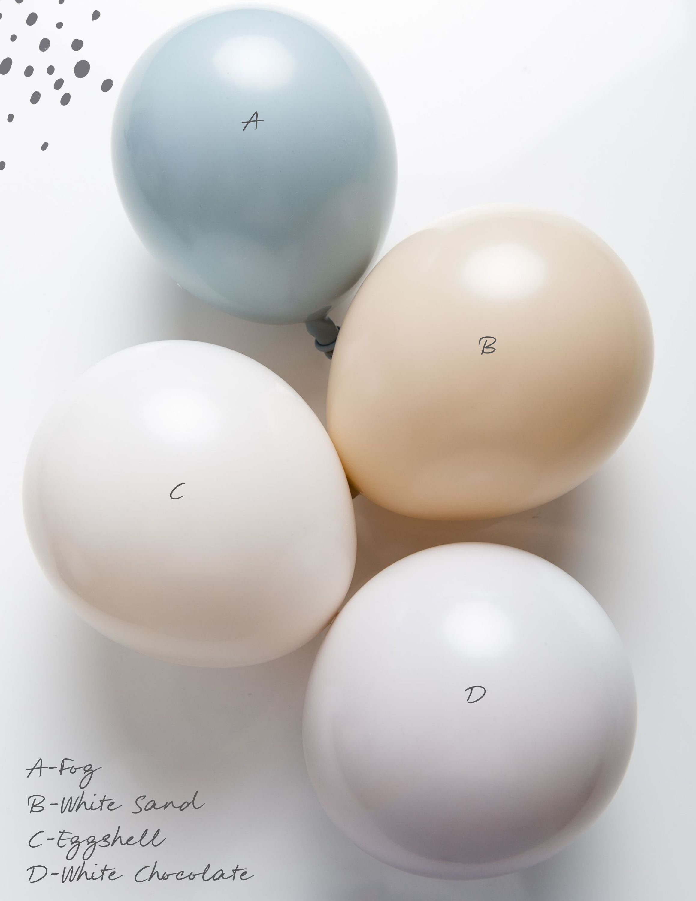 Dusty Blue & Beige Balloon Garland Kit | Boy Baby Shower | Presidio Balloon Garland Kit | Elegant Birthday Engagement or Baptism Balloons