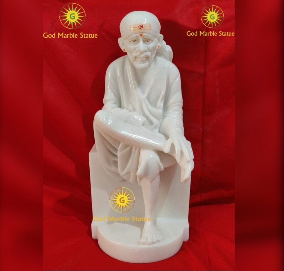Sai Baba Marble Statue Marble Sai Baba Idol Small Gifted Sai Baba