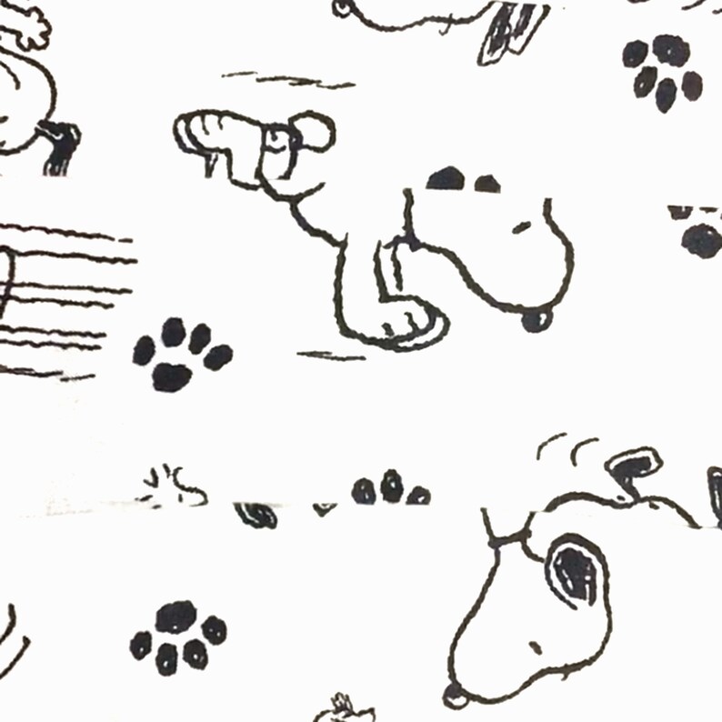 Black And white Snoopy Scrunchie Snoopy scrunchie Scrunchie Peanuts Scrunchie