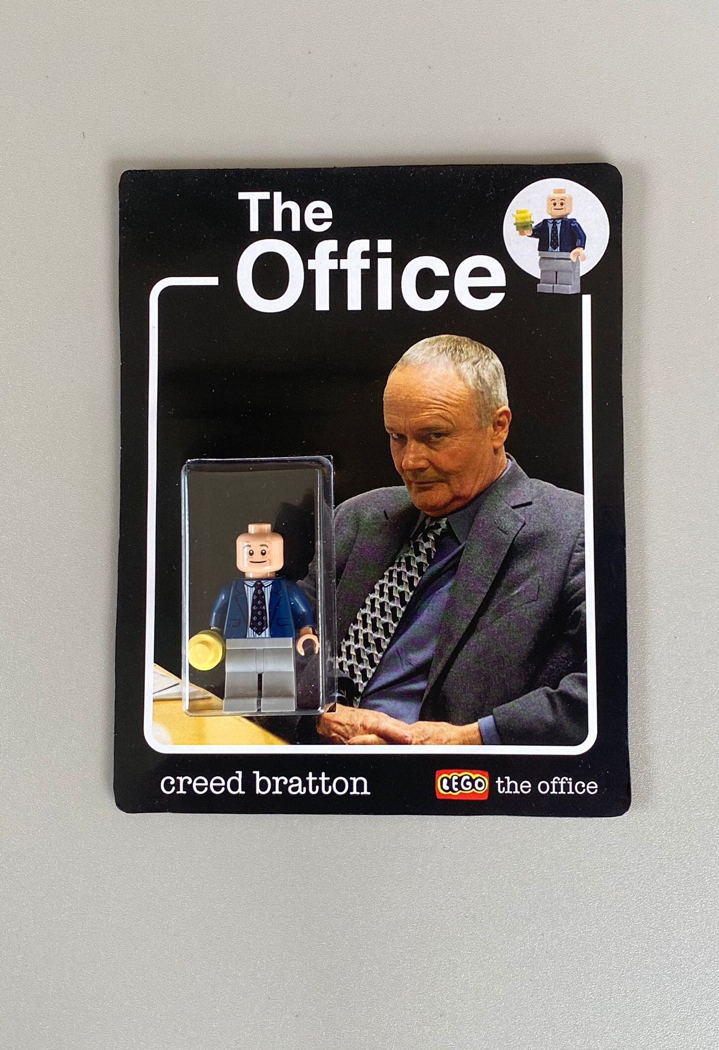 CREED BRATTON The Office LEGO Action Figure