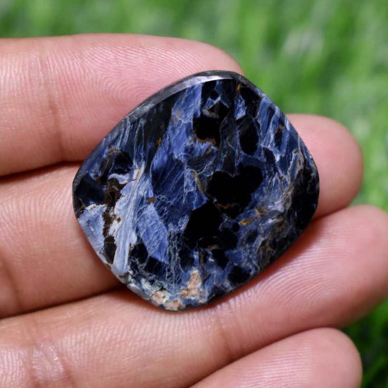 Pietersite Gemstone Pietersite Loose Cabohcon Jewelry making semi precious gemstone 31x27x5 MM PP2275 39 Cts Natural Pietersite Cabochon