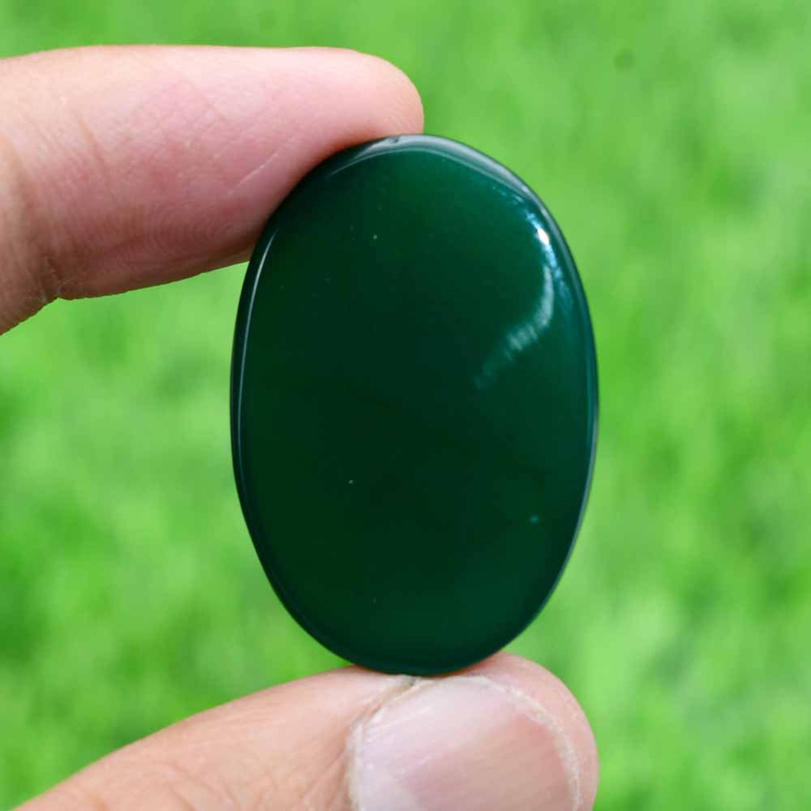 Natural Green Onyx Gemstone Green Onyx Cabochon Green Onyx Etsy