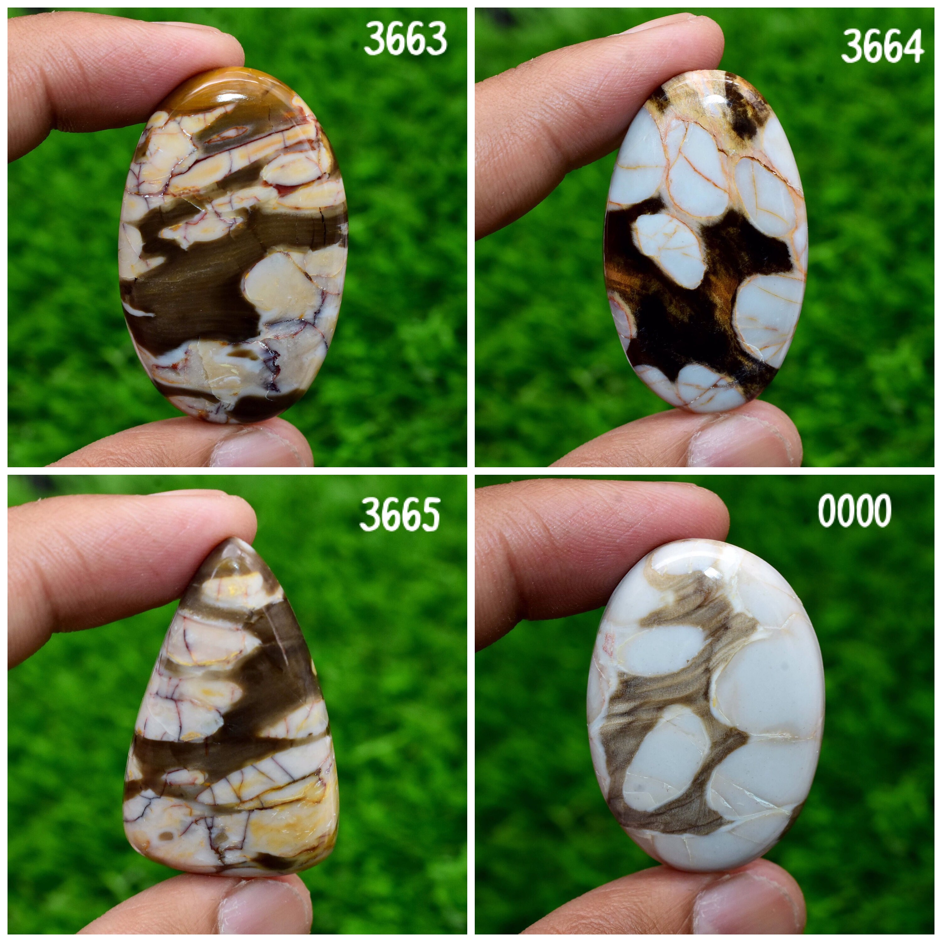Peanut Wood Jasper Cabochon Natural Peanut Wood Jasper Etsy