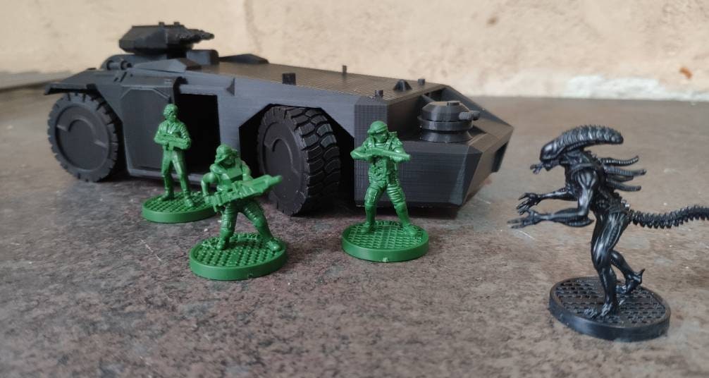 Aliens APC 28MM Scale Etsy UK
