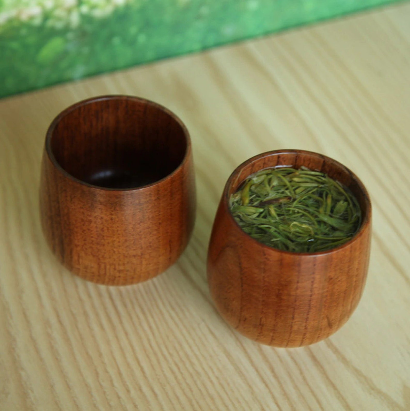 Handmade Wooden Cup Natural Jujube Wood Cup Hand Carved Eco Etsy