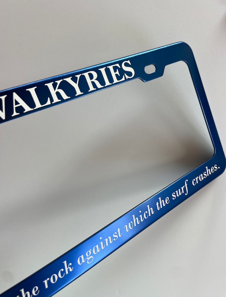 ACOTAR Valkyries License Plate Frames Car Accessories | Nesta, Emerie ...