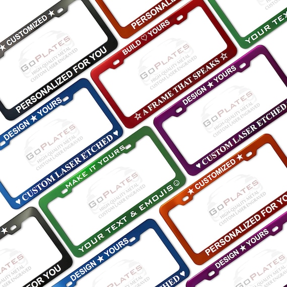 Engraved Car Tag Gold Metal Label Engraved Car Nameplates Tags For Brand Logo Custom Metal  Sign Vintage Metal Plates Metal Logo Plate, Name Plate
