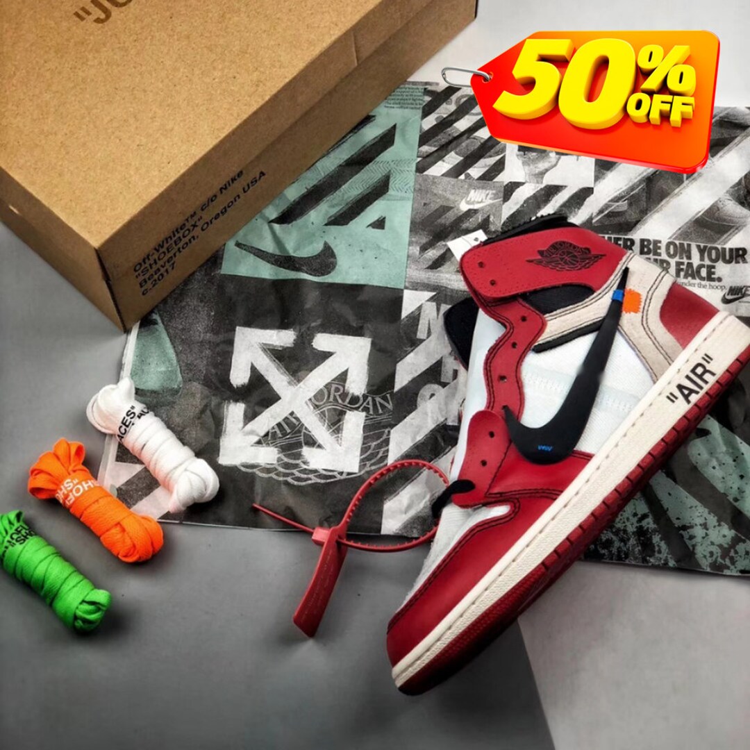 aj1 chicago x off white