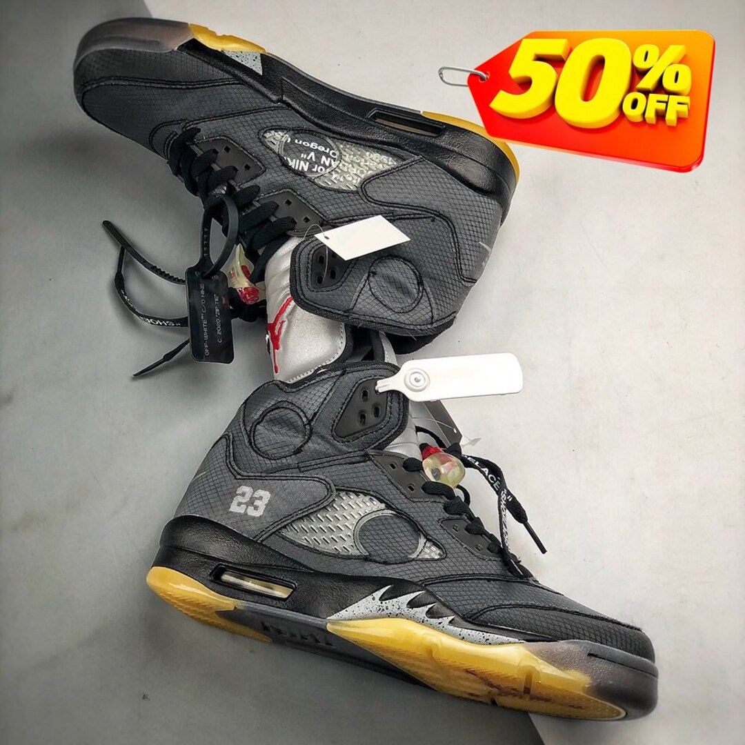 aj5 x off white
