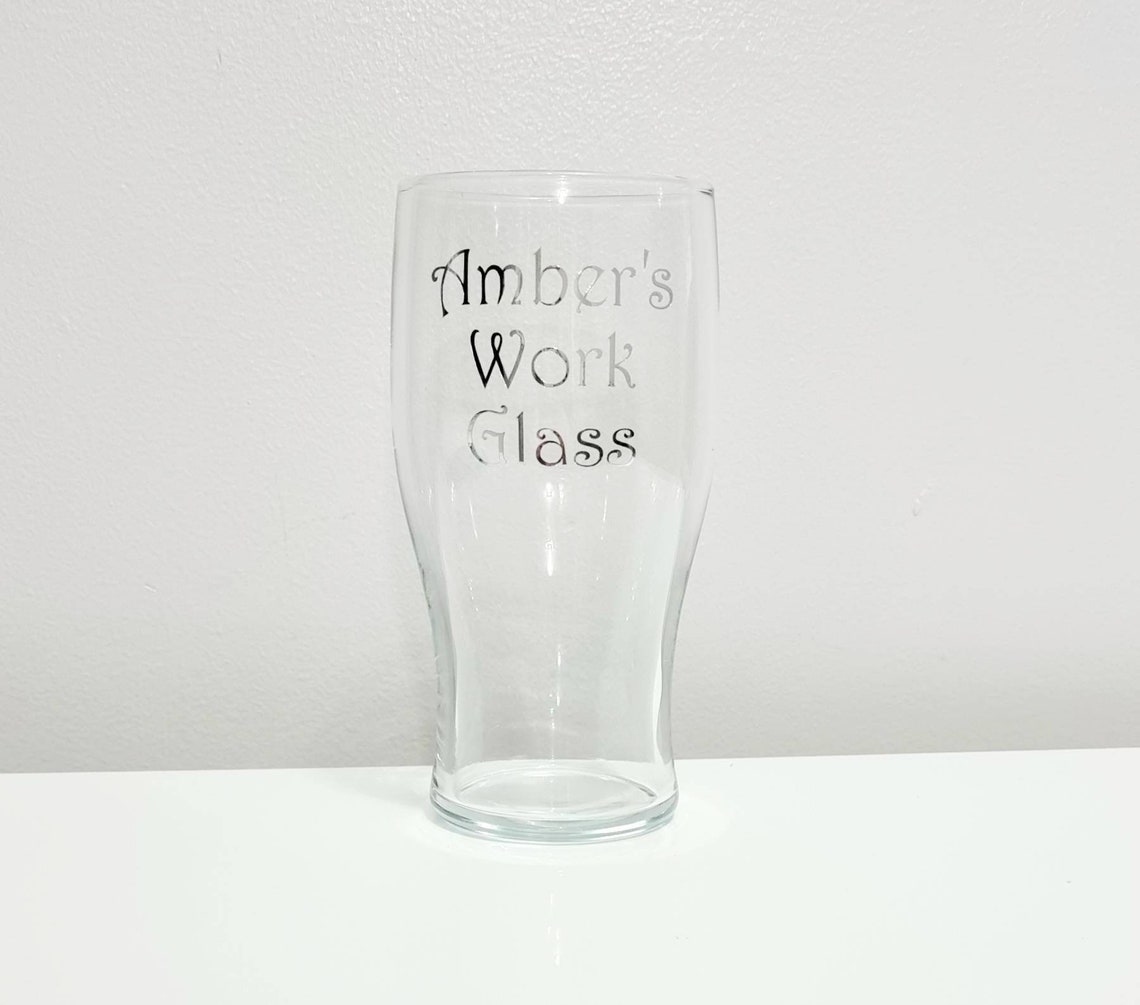 Personalised Pint Glass Gift Boxed Beer Glass Gift Idea Etsy