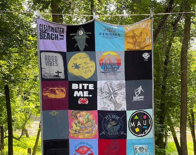 TShirt Memory Quilt Small Size