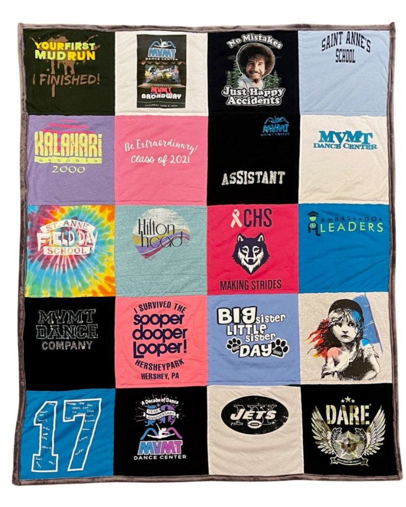 Completed T-Shirt Quilt using Custom Grey Minky Backing. Tshirt quilt
Custom T-shirt quilt
T-shirt blanket
Memory quilt
T-shirt quilt
Personalized T-shirt quilt
T-shirt quilt design
T-shirt quilt services
T-shirt quilt gifts
Upcycled T-shirt quilt