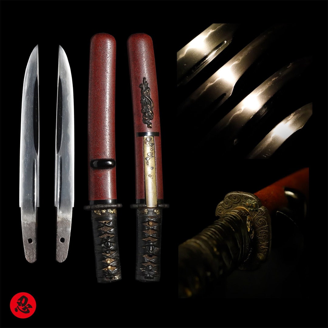 Tanto Gentile E Tanto Onesta Pare Commento Antique Japanese Sword Nihonto Tanto Unsinged No Certificate ibaraki