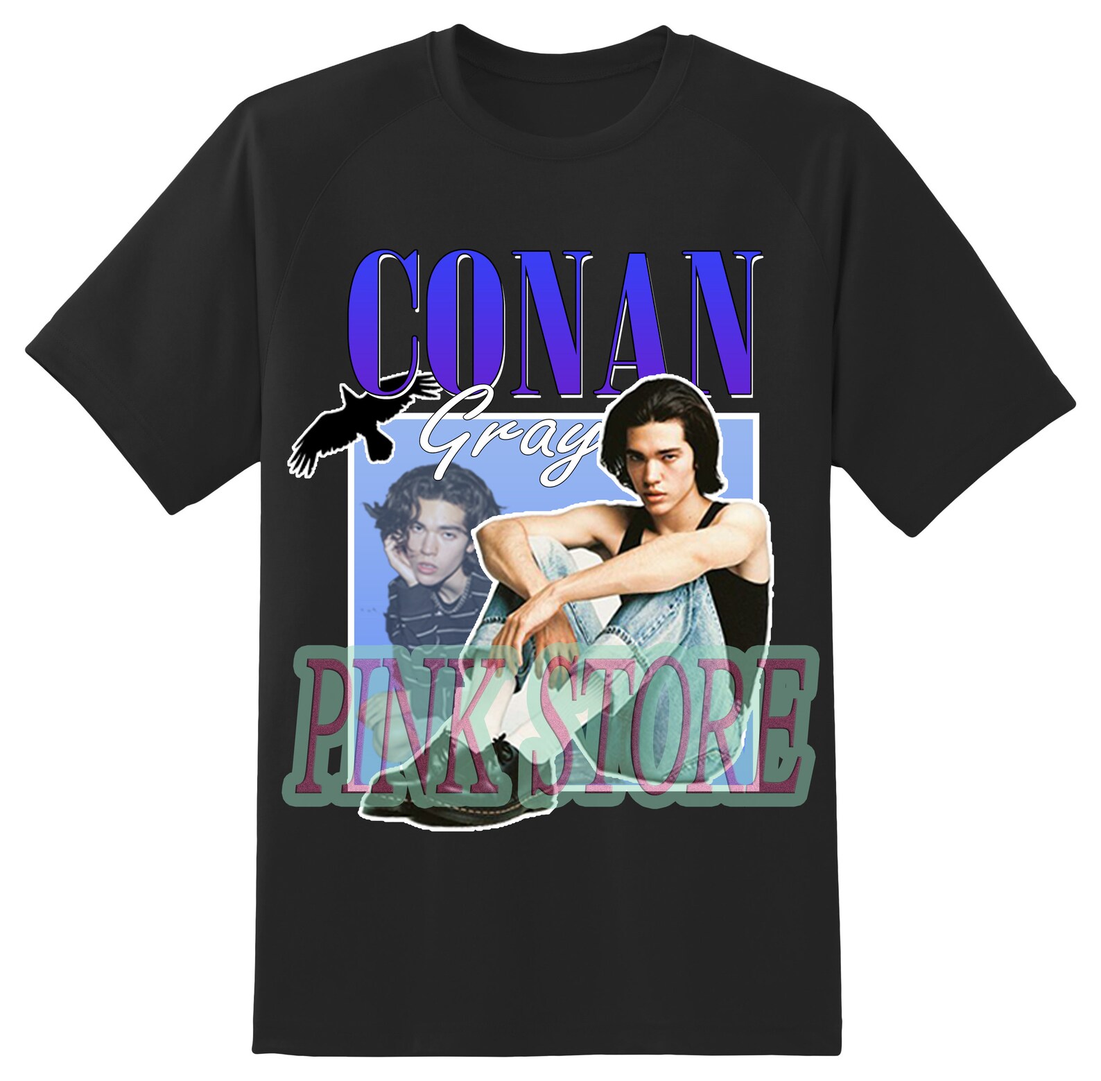 Conan Gray Rap T-shirt Vintage Retro Casual Unisex Shirt | Etsy