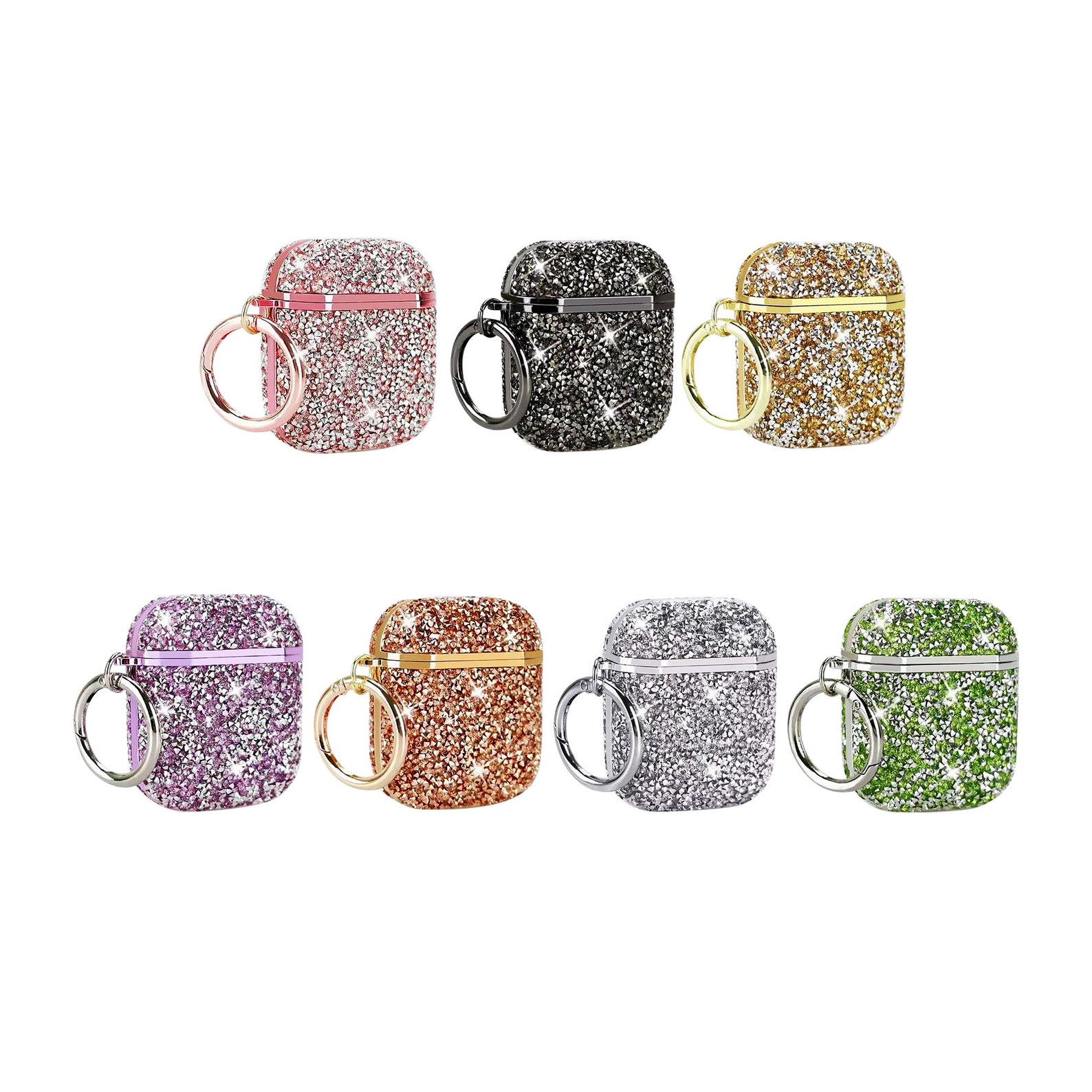 rhinestone airpod case