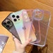 Holographic Rainbow Phone Case,Rainbow Laser Transparent iPhone Case for iPhone 13 12 Pro Max X XS XR,Luxury Aurora Gradient Phone Case 