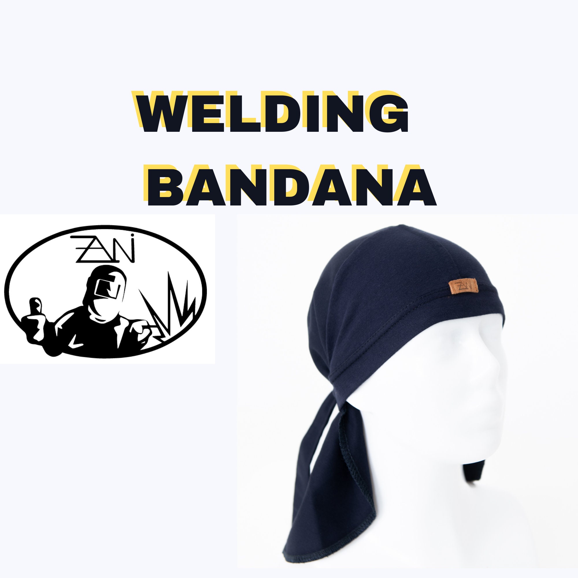 ZANiWELD Welding Balaclava for Best Welders FR Knitted Fabric Fits Perfectly with Split Leather Elements for More Safety and Style Elements