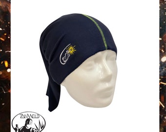 Cap Hat Scarf for Welding FR knit fabric Safety and Comfort Ideal Gift for welder Fireproof hood with Embroidery design