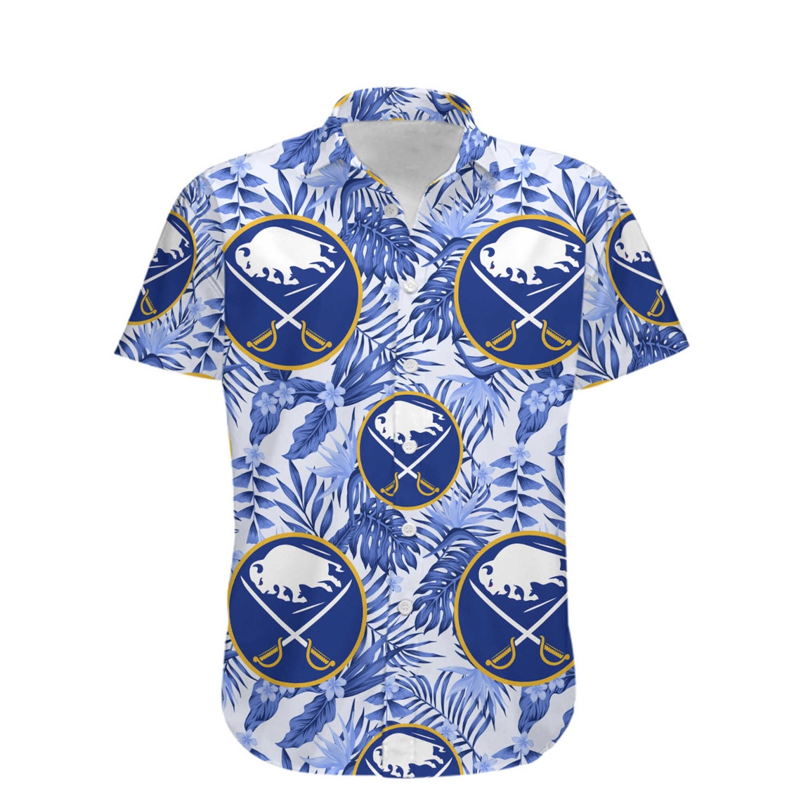 Buffalo Sabres Shirt Ice Hockey Team Hawaiian Shirt Summer Etsy