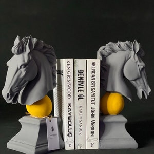 Horse Bookend, Contemporary Art, Gift,  pop art sculpture, tabletop decoration