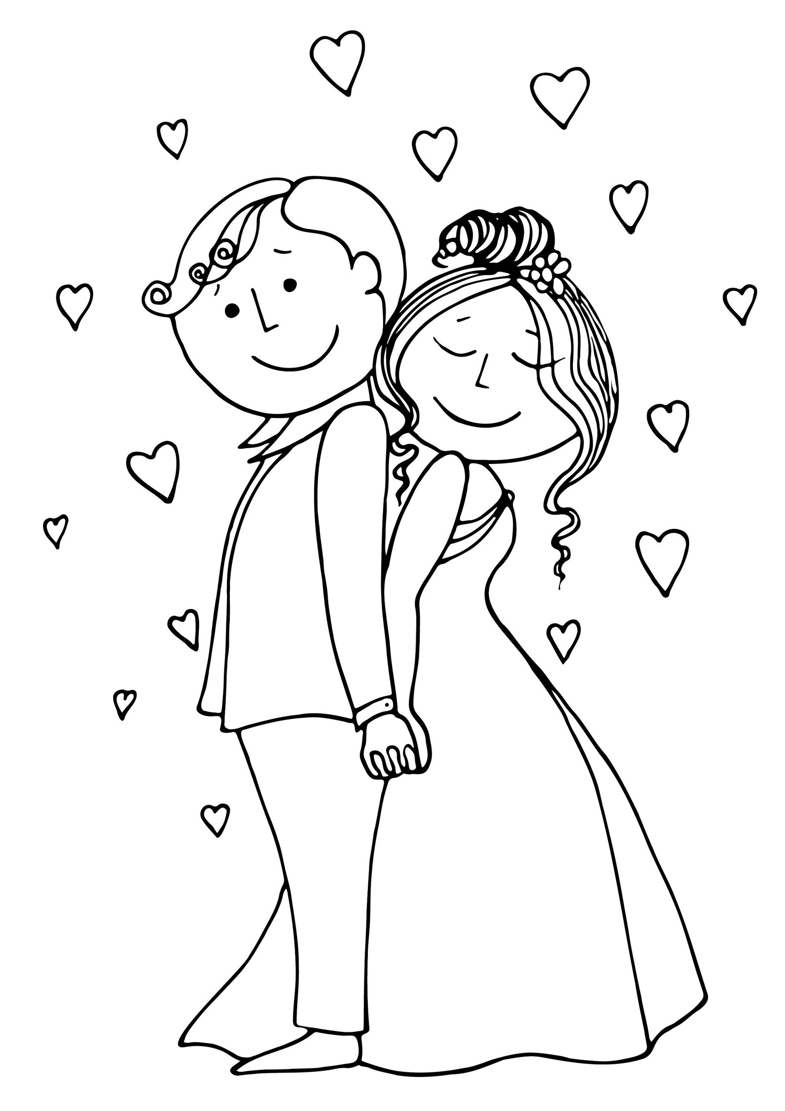 Wedding kids Activity wedding coloring pages. Book Printable | Etsy