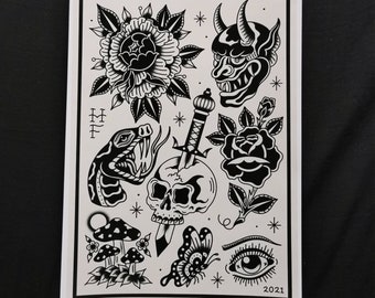 The Diverse Illustrative Tattoos of Kuro – Scene360