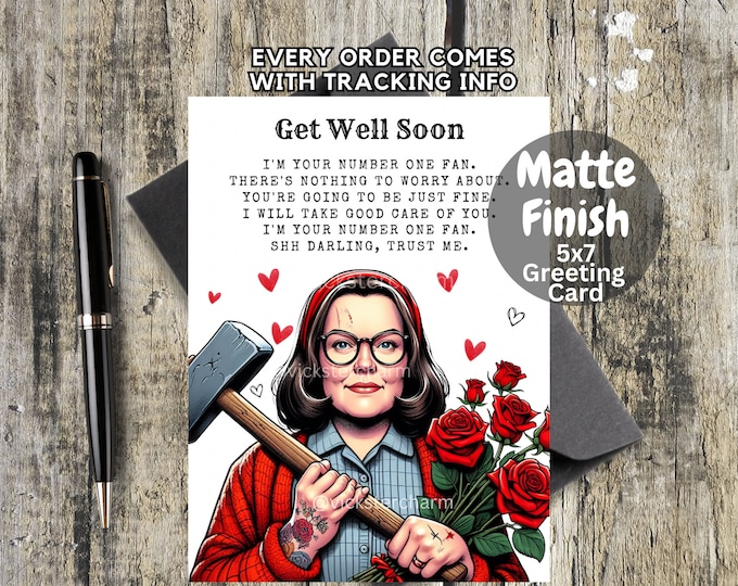 Funny Get Well Soon Card For Him, Get Well Card, Get Well Gift For Women After Surgery,