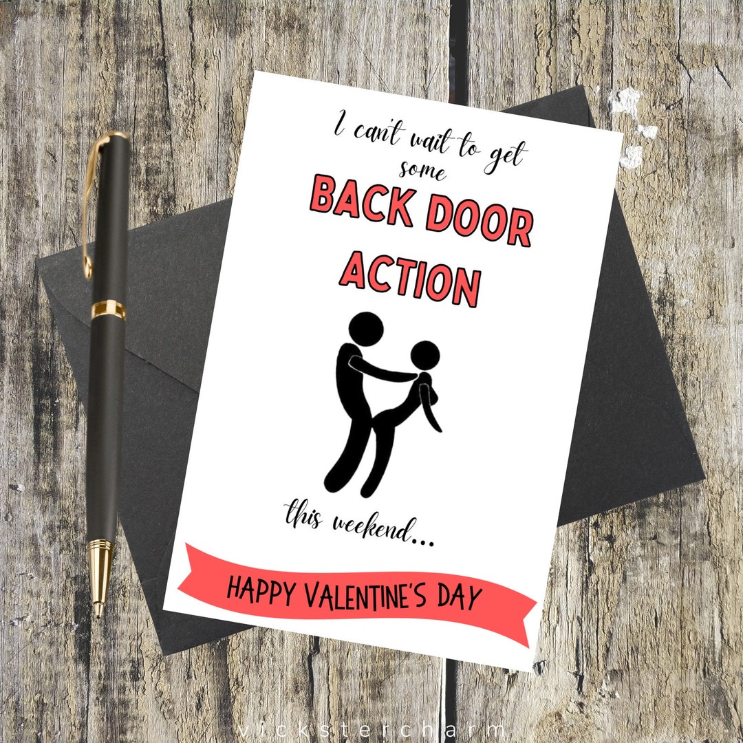 Dirty Valentines Day Card, Naughty Valentines Day Cards, for Her, Him ...