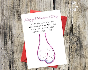 Funny Valentines Day Card, Dirty Valentine card,  Him, Valentine’s, Adult Humor, 5x7, For husband, Only Couples Understand