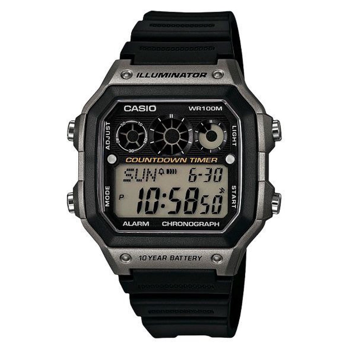 casio men's classic digital watch