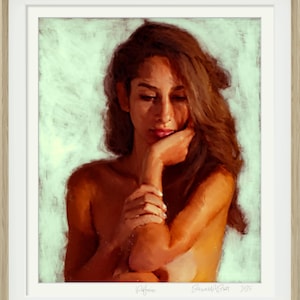 Réflexion, impression giclée, fine art, art murale, art décoration, tirages de l'art, impression sur papier aquarelle,