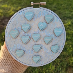 SEVENTEEN Heart Board Filler Hard Enamel Pins