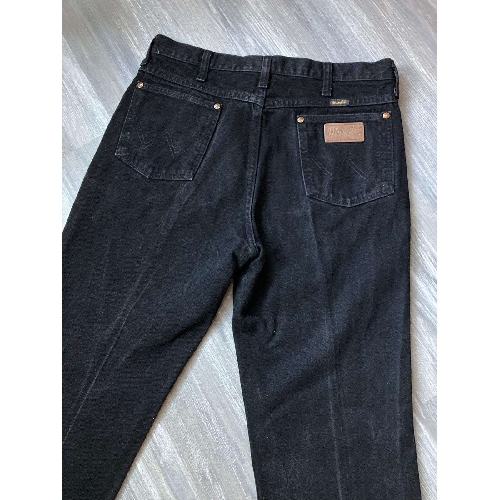 Black Vintage Wrangler Jeans - Etsy