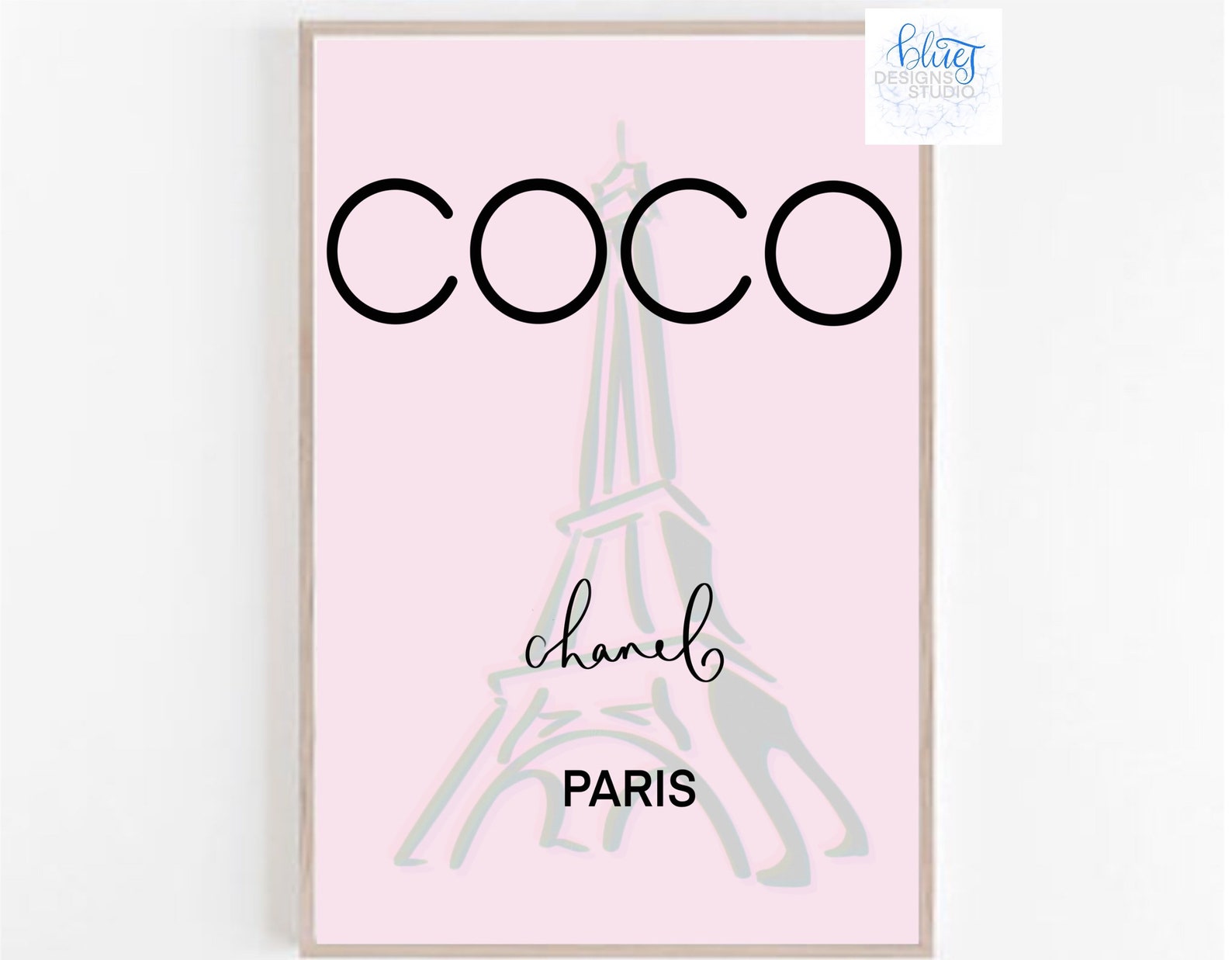 Printable Coco Chanel Wall Art