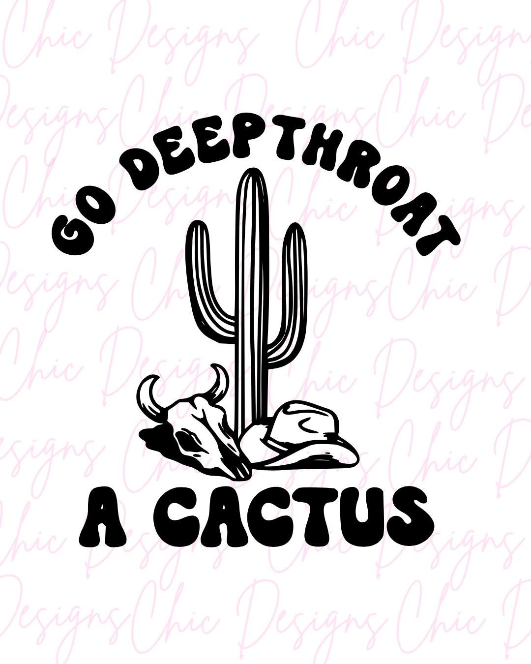 Western Svg, Go Deepthroat a Cactus Svg, Cowgirls Svg, Crewneck Sweater -  Etsy New Zealand