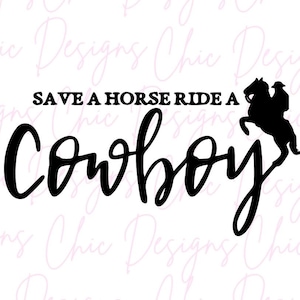 Western-Svg, Sparen Sie ein Pferd reiten ein Cowboy-Svg, Cowgirls-Svg, Rundhalspullover