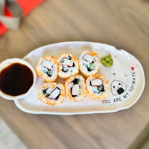 You re my soymate sushi plate