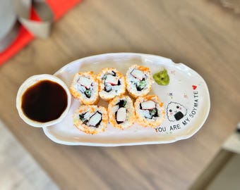 You re my soymate sushi plate