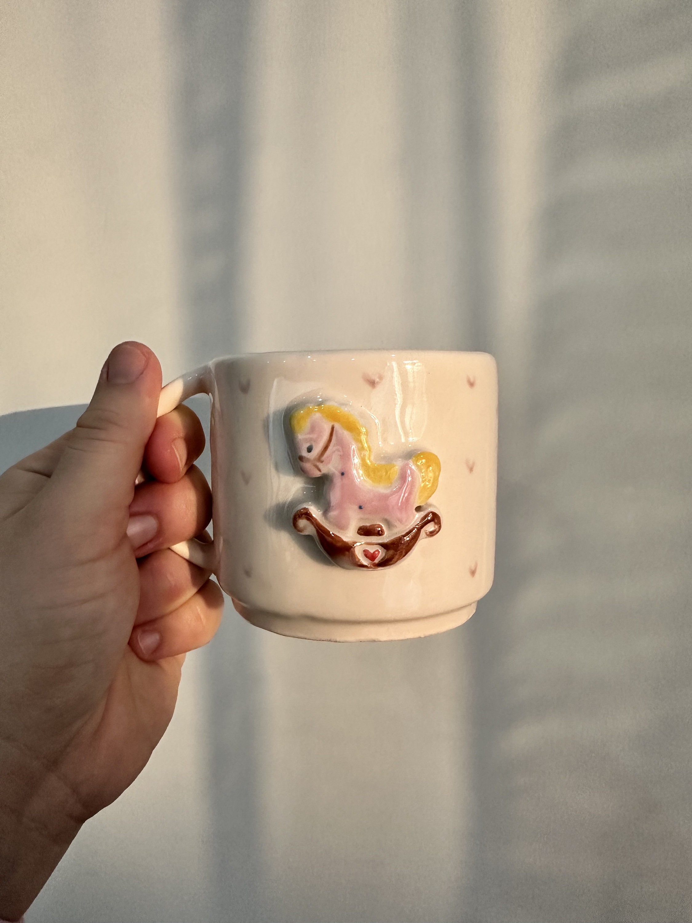 Little Horse Handmade Ceramic Mug