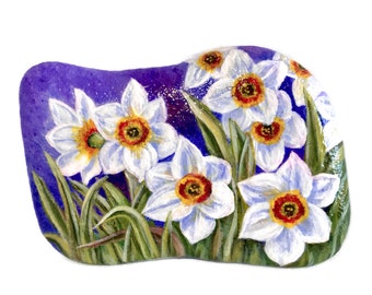 Narcissus Malerei Etsy