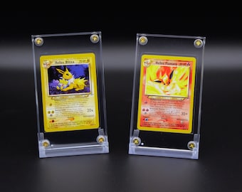 Acryl hoesje voor Pokémon-kaarten, kaartenhouder, standaardbeschermer, sport TCG Yugi