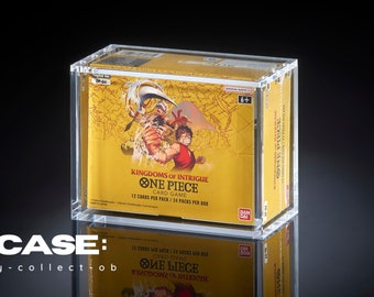 paramount war booster box case One Piece TCG: It includes many cards to strengthen Starter Deck Absolute Justice [ST Acrylic Case FOR One Piece