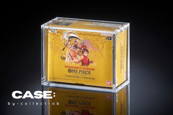 op-04 booster box english One Piece Kingdoms Of Intrigue OP04 Sealed Case (12x Boxes) coloured cards that offer various strategies and combos Sealed One Piece English Booster