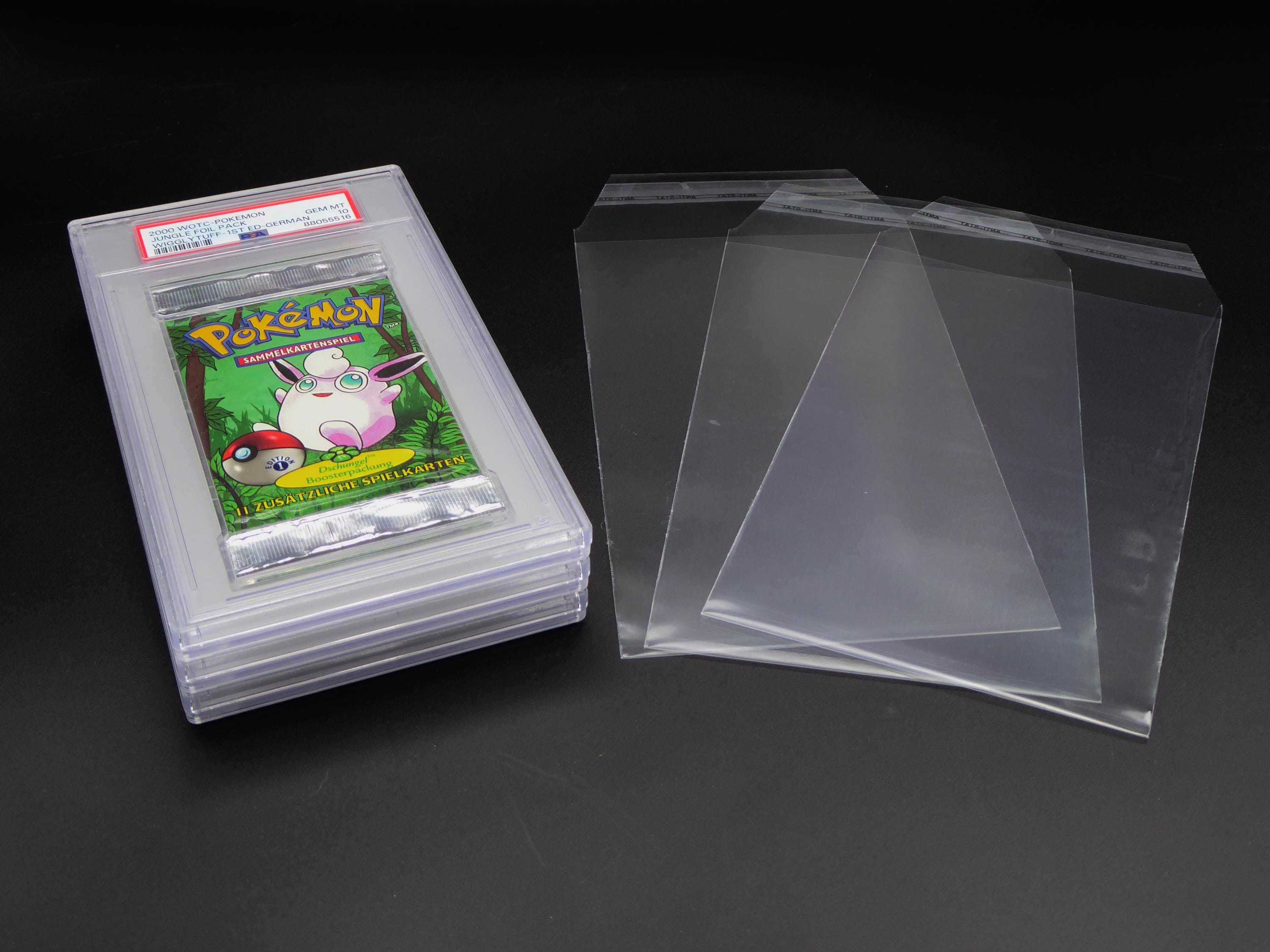 25x Pokemon PSA Grading Booster "protective Sleeves" for Booster Packs -  Etsy