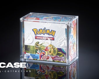 Boitier Acrylique pour Présentoir Pokémon 36er - Booster Box moderne & vintage Base Jungle Gym