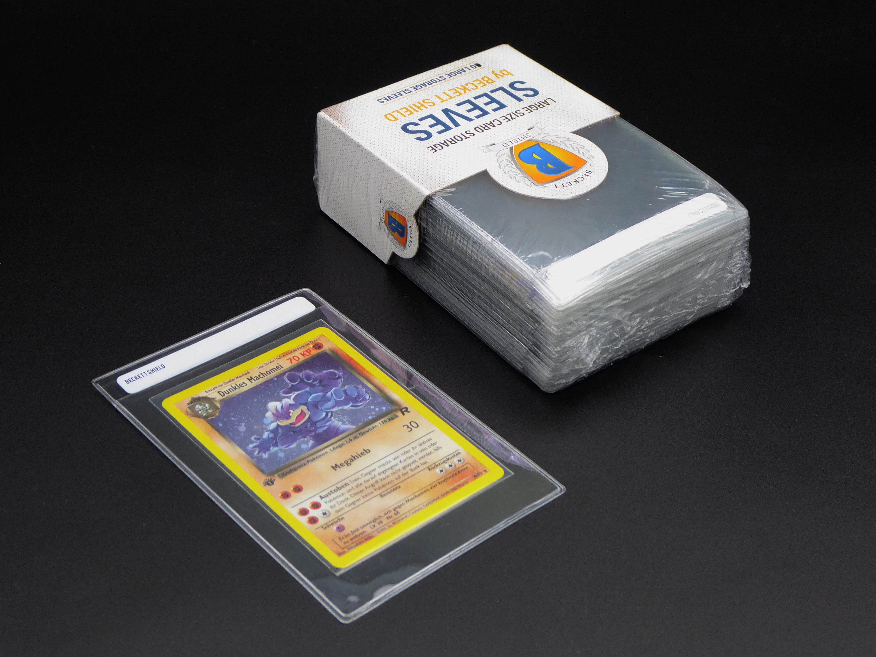 10x Beckett Shield Larg Card Saver PSA BGS Grading Submission Pokemon NEW 