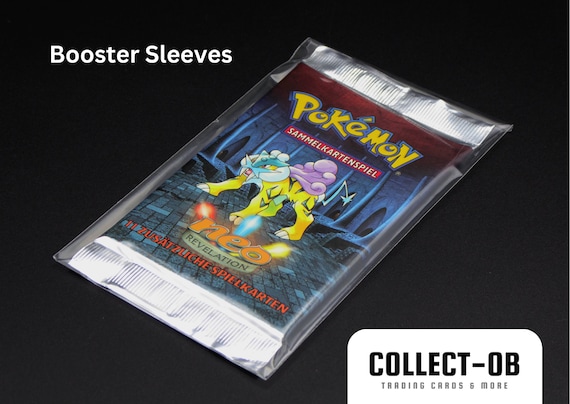 Pokemon Booster holder Case Hüllen Protective Covers sleeve Yugioh WOW  Schutzfolien Bags Sleeves Display -  Norway