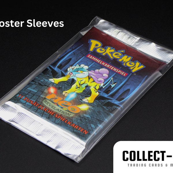 Pokemon Booster "holder Case" Hüllen - protective covers -sleeve Yugioh WOW - Schutzfolien Bags Sleeves Display